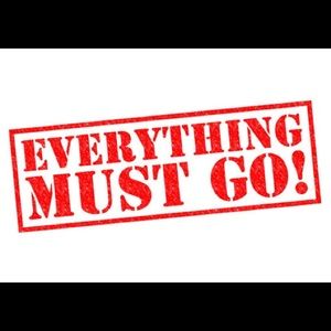 HUGE CLOSET SALE EVERYTHING MUST GO!!!!